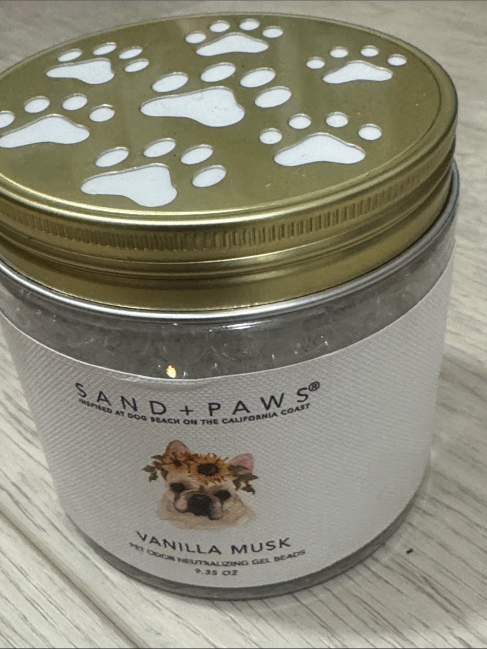 Sand + Paws Vanilla Musk Neutralizing Odor beads
